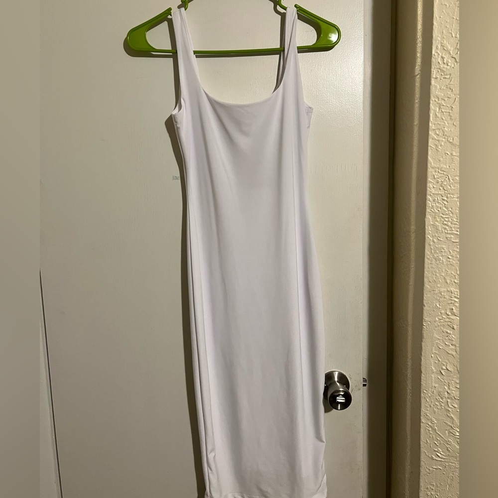 white dress